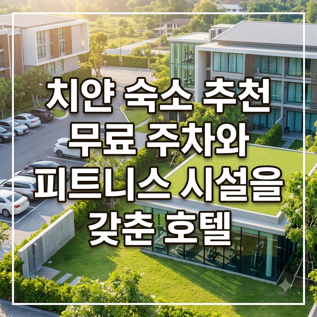 치얀 숙소 추천 무료 주차와 피트니스 시설을 갖춘 호텔